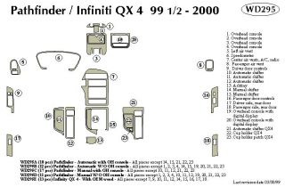 1999, 2000 Nissan Pathfinder Wood Dash Kits   B&I WD295C DCF   B&I Dash Kits