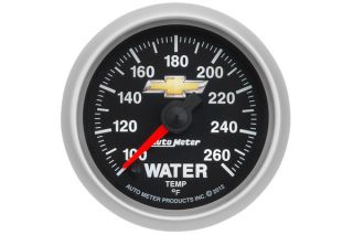 AutoMeter 880446   Range 100°   260° F, full sweep/electric Water Temperature   2 1/16" Temperature   Gauges