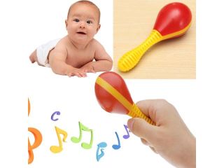 Plastic Egg Maraca Musical Early Educational Rhythm Toy Tool for Baby Kid Child