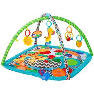Bright Starts Silly Safari Polyester Baby Activity Gym   18881075
