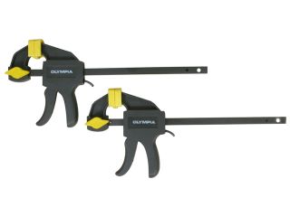 Olympia Tool 38 230 Olympia Tool 38 230 4 in. Mini Ratcheting Bar Clamp & Spreaders Set 2 Count 