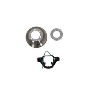 Glendale 52 in. Brushed Nickel Ceiling Fan Replacement Mounting Bracket and Canopy Set 165474055