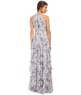 Donna Morgan Beaded Neck Gown Printed, Clothing