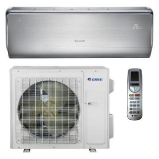 GREE Crown 12,000 BTU Ultra Efficient Ductless Mini Split Air Conditioner with Heat and Heat Pump   230V/60Hz CROWN12HP230V1A
