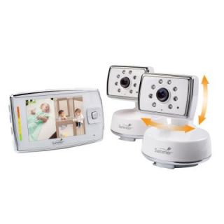 Summer Infant Dual View Digital Color Video Baby Monitor with Innovative Split Screen Technology 28980