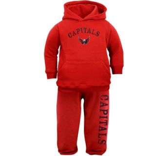 Reebok Washington Capitals Infant Pullover Fleece Hoodie & Pants Set   Red