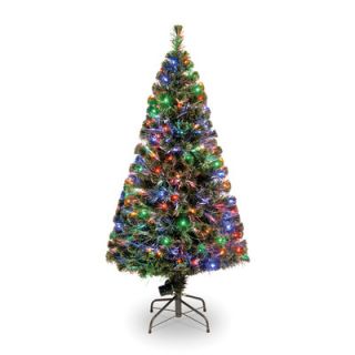 National Tree Co. Fiber Optics Evergreen 5 Green Artificial Christmas