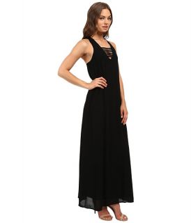 Brigitte Bailey Merrigan Maxi Dress with Strap Detail Black