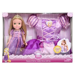 Disney Princess Rapunzel Doll & Toddler Dress Gift Set