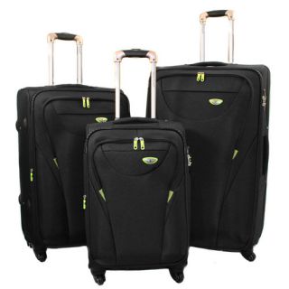 American Green Travel Sheldon 3 Piece Luggage Set