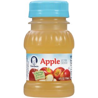 Gerber Apple Fruit 4 FL OZ PLASTIC BOTTLE   Baby   Baby Food