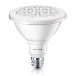 Philips 100W Equivalent Daylight (5000K) PAR38 Wet Rated Outdoor and Security LED Flood Light Bulb (4 Pack) 435016