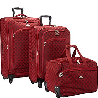 American Flyer Madrid 3 Piece Spinner Luggage Set