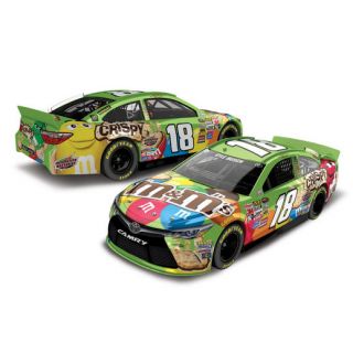 Action Racing Collectibles Kyle Busch 2015 #18 M&M 124 Scale Platinum Die Cast Toyota Camry