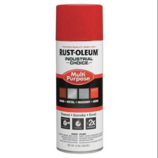 Rust Oleum Spray Paint, OSHA Safety Red, 1660830