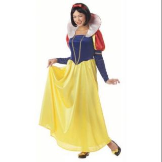 Womens Snow White Dress Adult Halloween Costume