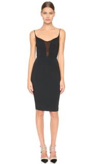 Narciso Rodriguez Lace Open Neck Dress