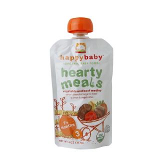 Happy Baby Organic Baby Food  Stage 3 / Meals, 7+ Months Beef Stew