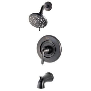 Pfister Universal Single Handle Transitional Tub and Shower Faucet Trim Kit in Tuscan Bronze (Valve Not Included) R90 TN2Y