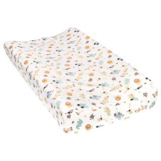 Trend Lab Jungle Friends Deluxe Flannel Changing Pad Cover   17474669