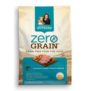 Rachael Ray Nutrish Zero Grain Natural Dry Dog Food, Salmon & Sweet Potato Recipe, 12 lbs