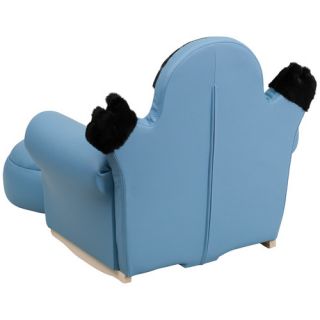 Kids Little Boy Rocker Chair and Footrest by Flash Furniture
