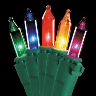 National Tree Company 50 Light Multi color Bulb String Light Set LS 810 50