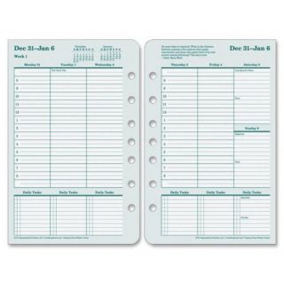 Franklin Covey Original Weekly Planner Refill