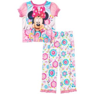 Minnie Mouse Toddler Girl Short Sleeve Pajama Sleepwear Set