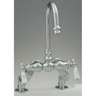 Sign of the Crab P0625 Deck Mount Faucet with 9 3 8 Adjustable Centers