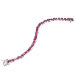 Colleen Lopez "Petals and Poetry" 8.68ctw Thai Ruby Sterling Silver Marquise St   8122824