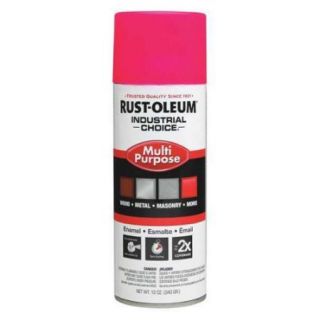 Rust Oleum Spray Paint, Fluorescent Pink, 1659830