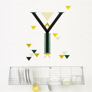 ADzif R100 LY Letter Y  Wall Decal Color Print