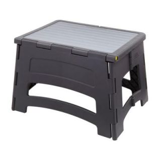 Gorilla Ladders 1 Step Plastic Stool with 300 lb. Load Capacity GLP 1S
