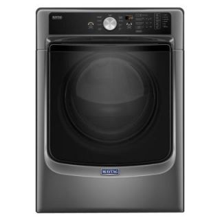 Maytag 7.4 cu. ft. Electric Dryer with Steam in Metallic Slate, ENERGY STAR MED5500FC