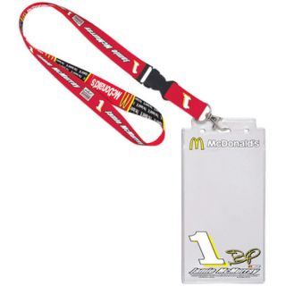 Jamie McMurray 2013 Credential Holder with Lanyard   Red