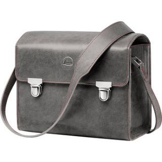 Leica Leather System Case (Small, Stone Grey) 18761