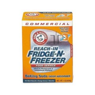 Fridge N Freezer Pack Baking Soda, Unscented, Powder, 16 oz., 12/Carton CDC3320084011CT