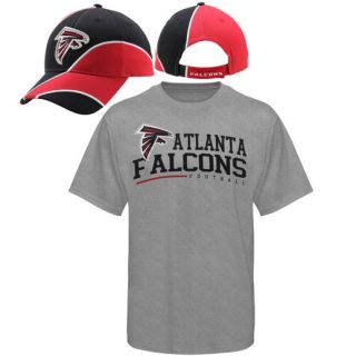 Reebok Atlanta Falcons Adjustable Hat and T Shirt Combo