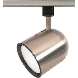 Light Bullet Cylinder Track Head in Brushed Nickel by Nuvo Lighting