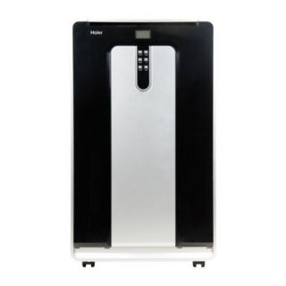 Haier 13,500 BTU Portable Heat/Cool Air Conditioner, Black/White, HPND14XHP