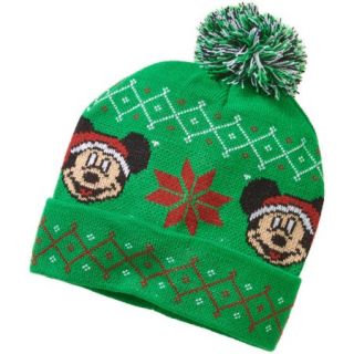 Disney Mickey Mouse Men's Fair Isle Knit Hat