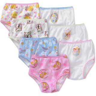 Disney   Toddler Girls' Princess Favorite Characters Underwear, 7 Pack