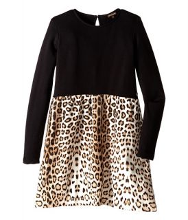 Roberto Cavalli Kids Leopard Print Dress (Big Kids) Multi
