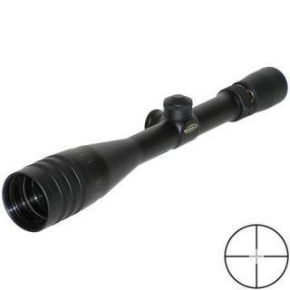 849412 Weaver Weaver 6 24x42mm Classic V 24 Series Riflescope, Matte Black with Mil Dot Reticle & Adjustable Objective.