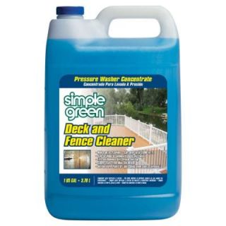 Simple Green 1 Gal. Deck and Fence Cleaner Pressure Washer Concentrate (4 Case) 2310000418200