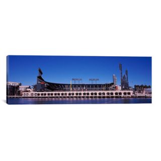 San Francisco Baseball Park Photographic print on Wrapped Canvas by