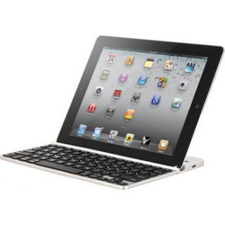 ZAGG Zaggfolio Apple iPad 2 Keyboard Case (Silver) LEACSIPAD2V2