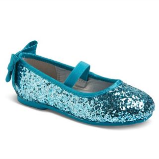 Toddler Girls Jannie Ballet Flats   Turquoise   Cherokee®