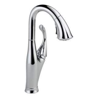 Delta 9992 DST Addison Single Handle Pull Down Bar Prep Faucet in Chrome